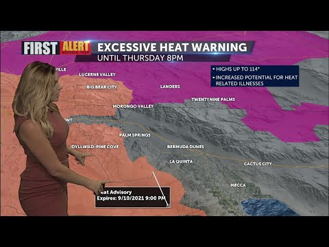 First Alert Weather with Haley Clawson - Tuesday 5PM, September 7, 2021