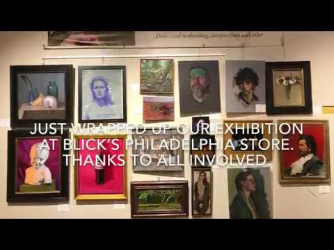 Studio Incamminati Exhibition at Blick's Philadelphia Store