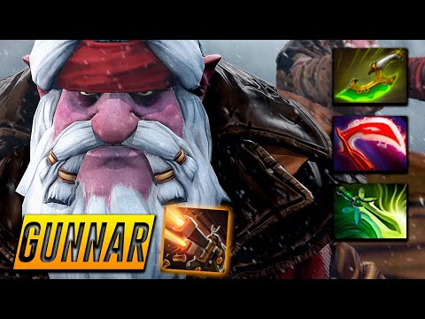Gunnar Sniper - Dota 2 Pro Gameplay [Watch & Learn]