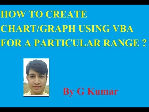 create chart or graph using excel vba for particular range:- By G kumar
