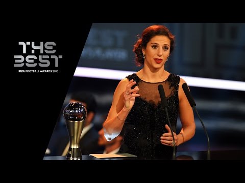 THE BEST FIFA WOMEN'S PLAYER 2016 - Carli Lloyd - Award Presentation