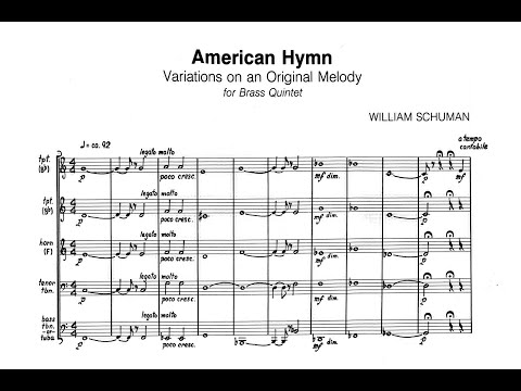 W. Schuman - American Hymn [score]
