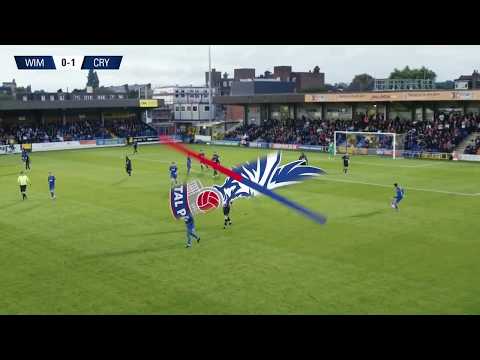 AFC Wimbledon vs Crystal Palace 2 - 2 All Goals and Highlights