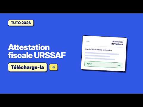 TUTO : Télécharger l'attestation fiscale URSSAF