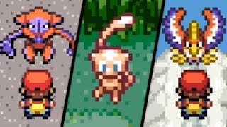 Pokémon Ruby / Sapphire / Emerald - All Mythical Pokémon Events