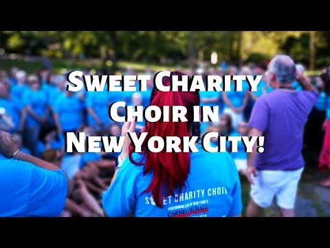 Sweet Charity Choir in New York City! Sight seeing and singing in Central Park!