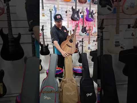 Guitarra Seizi multismart, violão Seizi mini Ryu com Mirai e guitarra Seizi chameleon