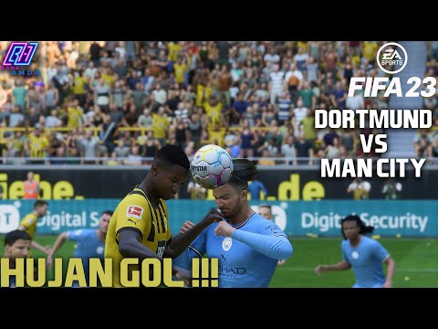 HUJAN GOL !!! BORUSSIA DORTMUND VS MANCHESTER CITY RTX 3060 ULTRA GRAPHIC !!!