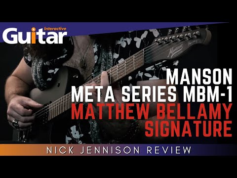 Cort MBM-1-SBLK | Matt Bellamy Signature Guitar, Matte Black. New with Full Warranty! image 6