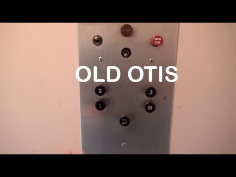 Vintage OTIS elevator on Shelby St Kingsport TN
