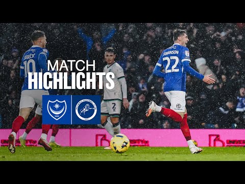 SWANSON SCREAMER 😱 | Pompey v Millwall | Highlights