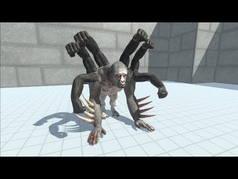 New Organic Weapon - Mutant Goro vs 100 Tiger : Animal Revolt Battle Simulator