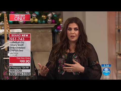 HSN | Hillary Scott Fashions 10.23.2017 - 10 PM