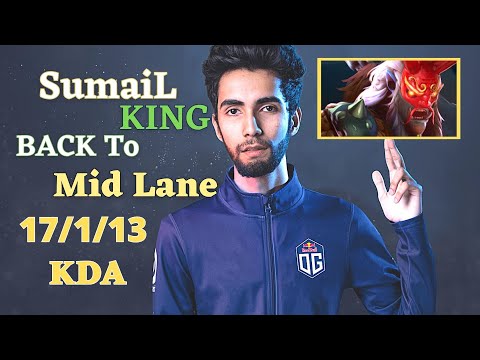 Sumail Back to Mid lane with Grimstroke 17/1/13 KDA Vs Gunnar Morphling
