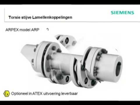 Khớp nối Siemens Flender: N-EUPEX, BIPEX, RUPEX, FLUDEX FAD