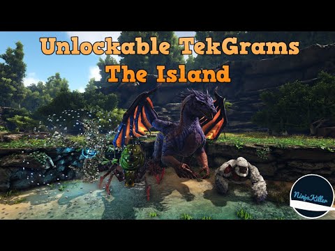 Unlockable Tekgrams on the Island, Ark survival evolved Tutorial. Xbox, PS4 and PC