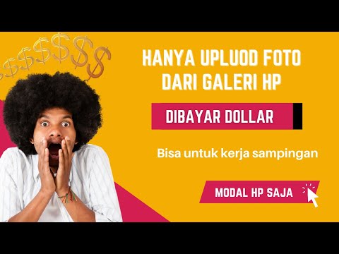 Paid 5 Dollars per Photo | How to Make Money from the Internet Just by Uploading Photos from HP.