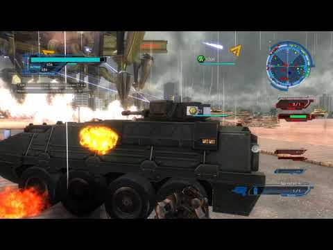 Earth Defense Force 5 Mission 30 Online, Hard Difficulty