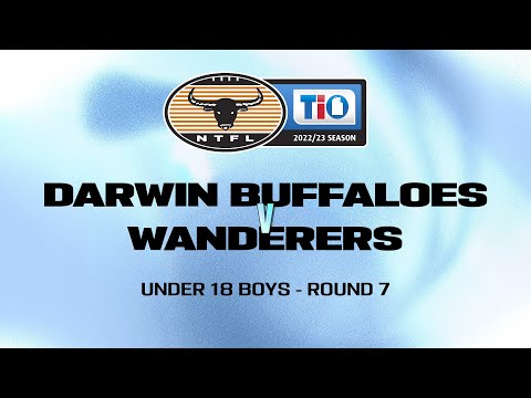Darwin Buffaloes vs Wanderers: 2022/23 TIO NTFL Under 18 Boys - Round 7