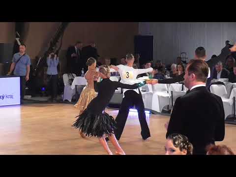 054 Daniel Borůvka - Barbora Borůvková /MČR T10 2018/ Kojetín/ Junior II./ Semifinále/ Rumba