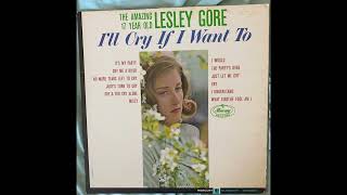 Lesley Gore Cry And You Cry Alone