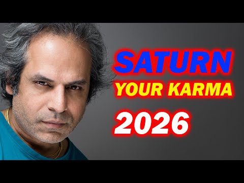Saturn's Karma with your planets in 2026 Horoscope