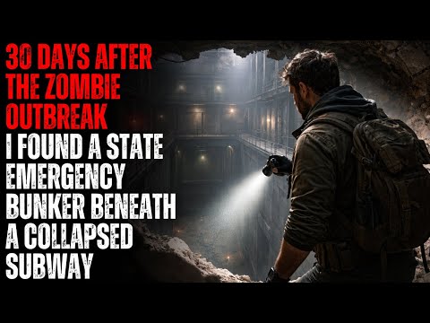 30 Days After the Zombie Outbreak I Found a State Emergency Bunker Beneath a Collapsed Subway