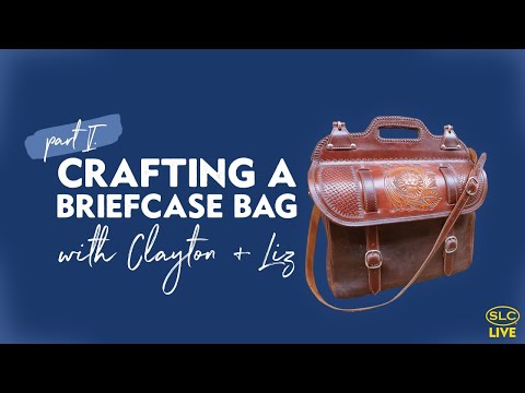 Crafting a Briefcase Bag w/ Clayton + Liz