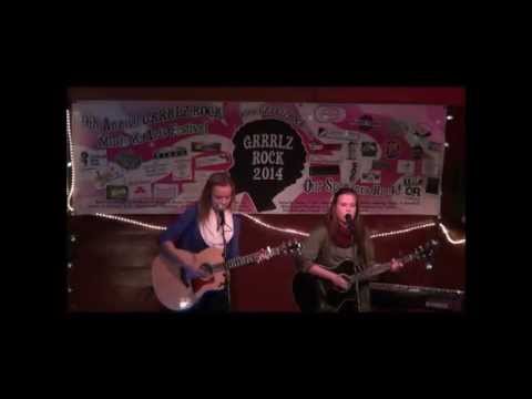 GRRRLZ ROCK Axe and Fiddle Double show with Emily & Mckayla Turn It Around Original