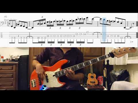 Top Bass Unison Lines: Mr. Big - Alive and Kickin' (Tab and Notation in Video)