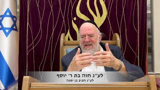 הרב רוזנבלום ברוך פסח מצורע - תשפד (קהילת אבני החושן) - התמונה מוצגת ישירות מתוך אתר האינטרנט יוטיוב. זכויות היוצרים בתמונה שייכות ליוצרה. קישור קרדיט למקור התוכן נמצא בתוך דף הסרטון