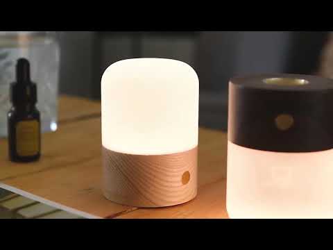 Лампа-диффузор Gingko аккумуляторная Англия дерево орех (G017WT)