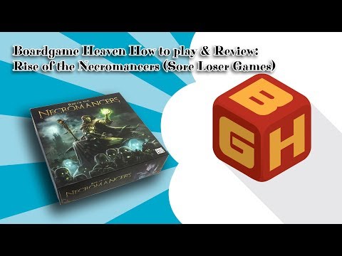 Boardgame Heaven How To Play & Review: Rise of the Necromancers