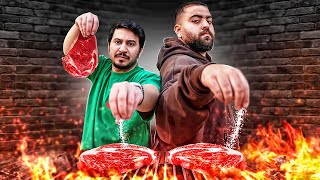 تحدي أفضل طباخ في فالكونز ضد أبو عمر ????????‍????????(رد المقلب????)