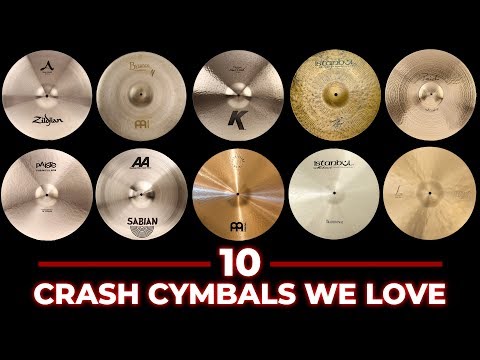 10 Crash Cymbals Compared - Which is Best For You?