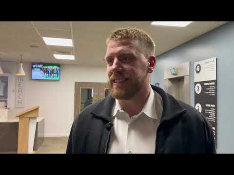 Gints Meija (HK Mogo) po porażce z GKS Katowice 