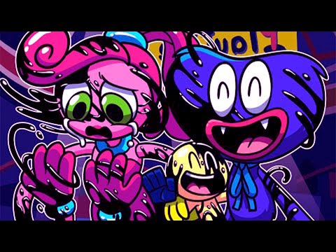 HUGGY WUGGY.EXE & PLAYER.EXE MOMMY.EXE ARE SO SAD! Poppy Playtime Animation Compilation