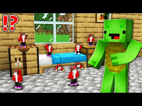 JJ MAIZEN & Mikey - How JJ Became SUPER TINY To HIDE and SEEK From Mikey ? - Minecraft (Maizen)