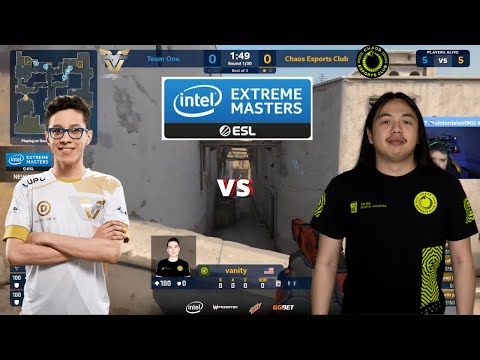 TeamOne vs Chaos - DUST2 MAP2 - IEM New York 2020 - @Gaules