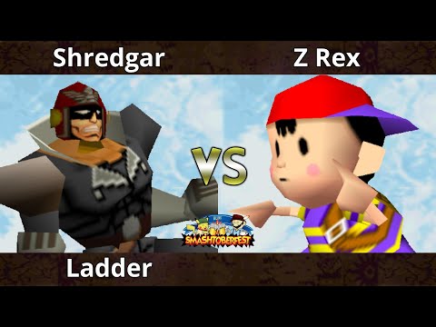 Smashtoberfest 2022 - Shredgar (Falcon) Vs. Z Rex (Ness) SSB64 Smash Remix Tournament