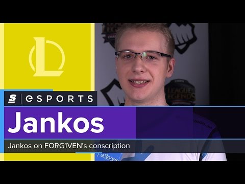 Jankos on FORG1VEN's conscription: 'Hopefully he'll prolong it for way more so we can stay with him'