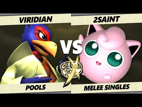 GOML X - 2Saint (Jigglypuff) Vs. Viridian (Falco) Smash Melee - SSBM