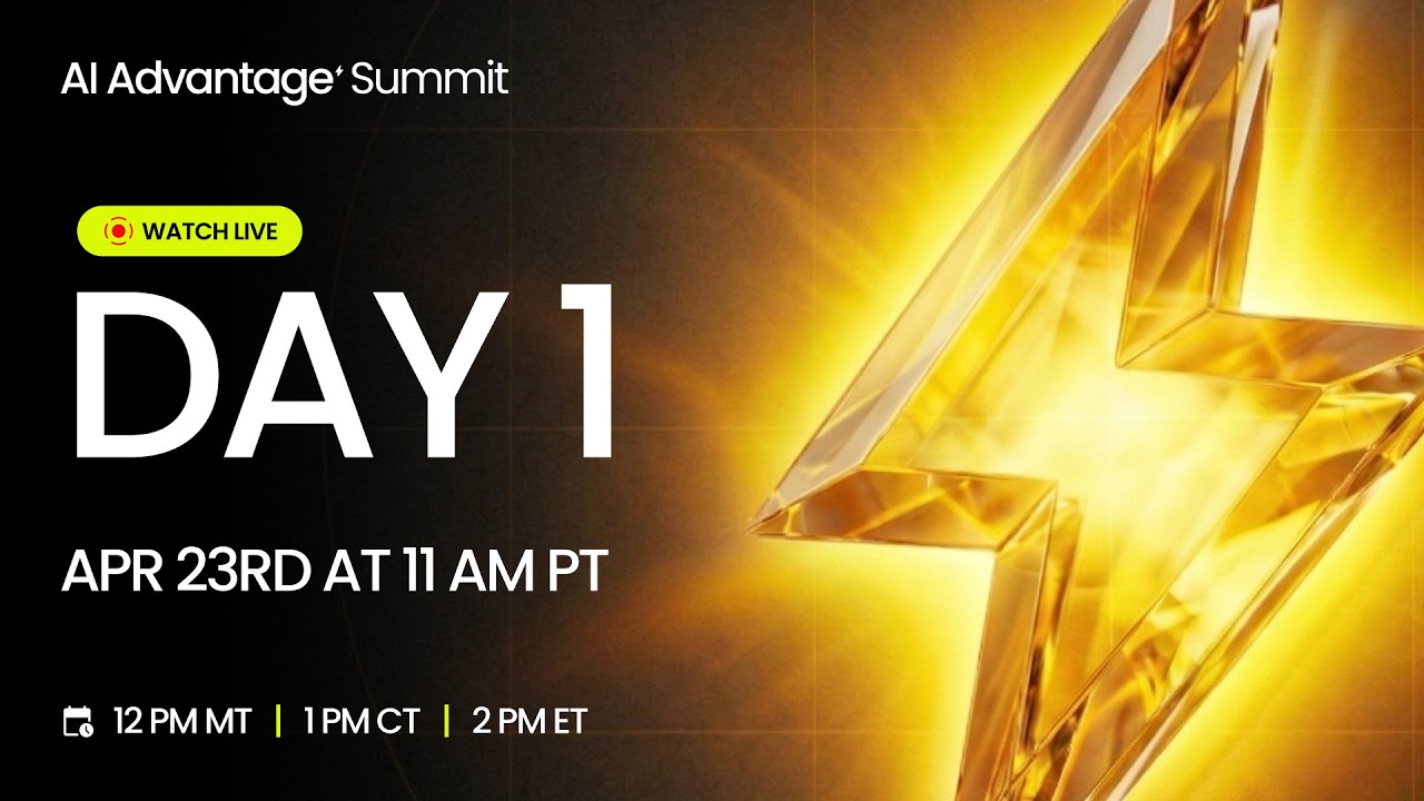 Day 1 of The 2026 AI Advantage Summit 2026