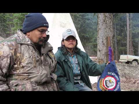 Re occupying Junction Creek, Christine Jack's Welcome