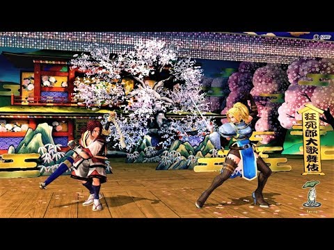 LEVEL 5 Shizumaru Hisame VS Charlotte Samurai Shodown 2019 BATTLE TUTORIAL