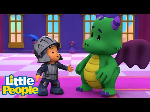 Little People Mini Adventures | The Boy and The Dragon | Kids Cartoons - Kids TV Series, Kingdom Kids Zone - Little People - Fisher Price