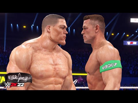 WWE 2K22 - John Cena(All Stars) vs John Cena(2022) Match!