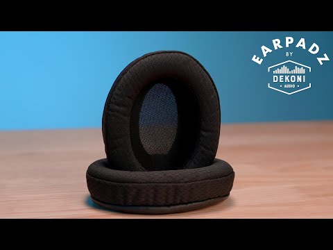 Load video: What is the Earpadz Jerzee Series? - Dekoni Audio