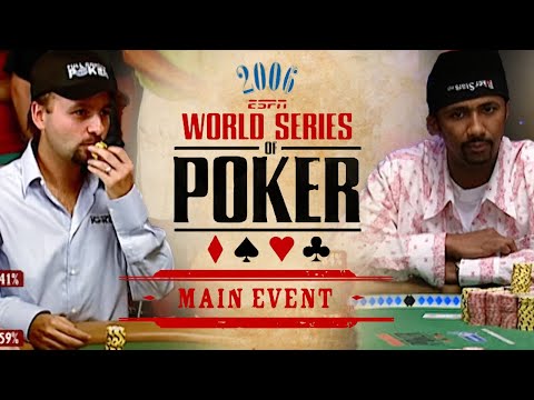 World Series of Poker Main Event 2006 Day 4 with Daniel Negreanu & Dimitri Nobles #WSOP