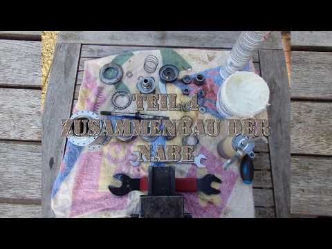 Wartung Sachs Torpedo Super 7 7-Gang Nabe  Zusammenbau der Nabe Teil 4/4